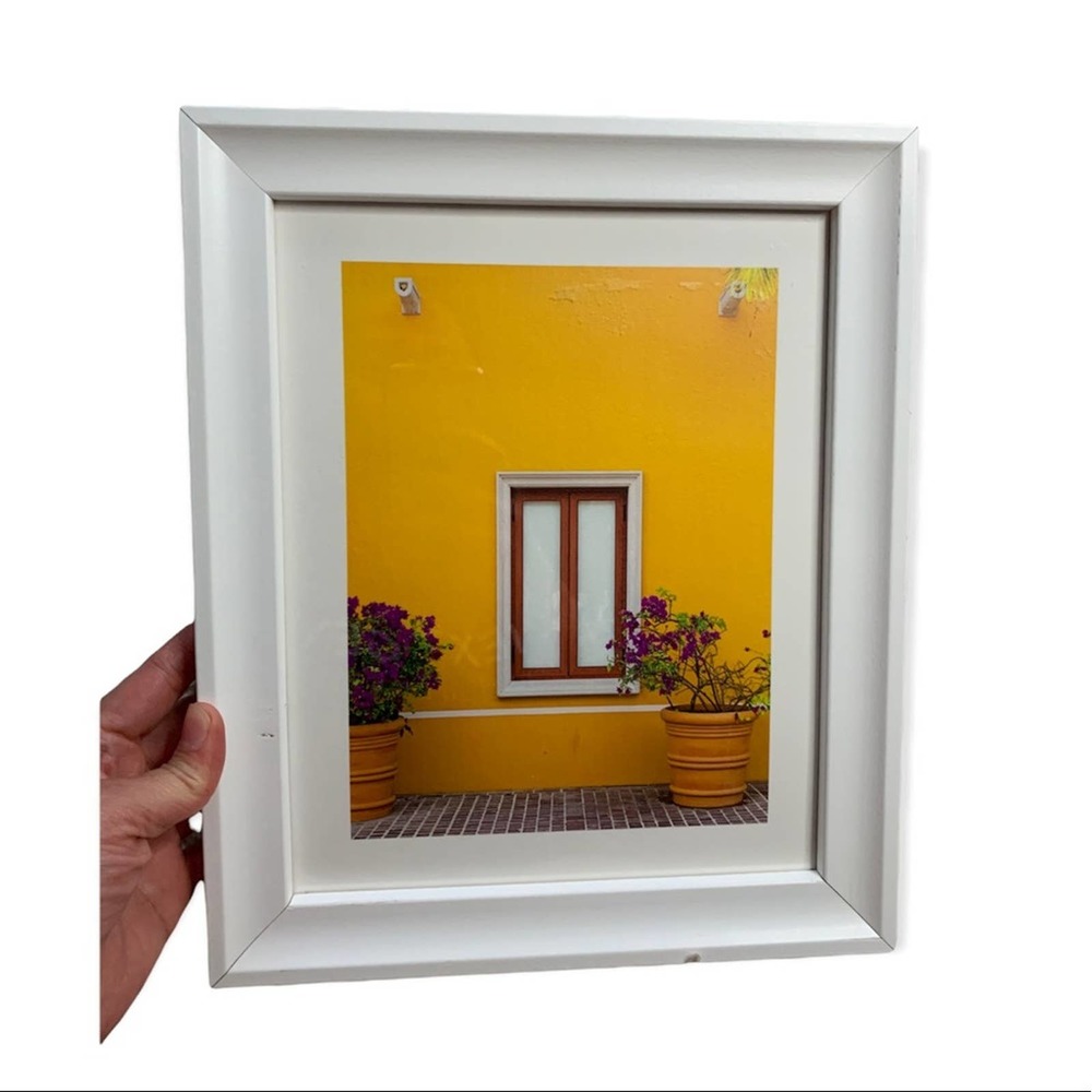 DENY DESIGNS El Pueblito Art Print with frame. Size 8x10
